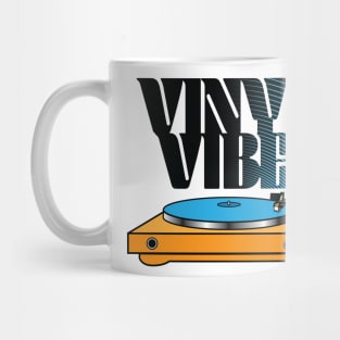 Vinyl Vibes Record PLayer Mug